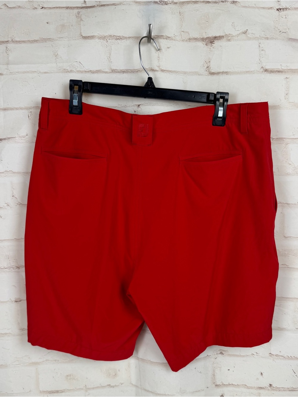Footjoy Golf Shoes Men’s 36 Crimson Red Performance Stretch Chino 8” Inseam - Picture 3 of 7